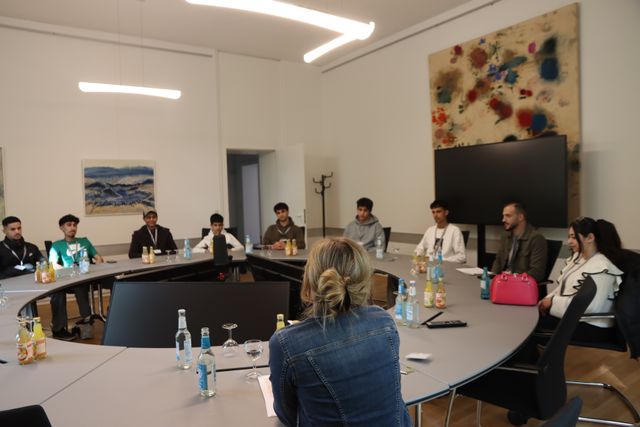Lifeline & "Gemeinsam an Deck" zu Gast im Landtag